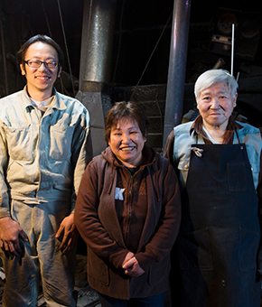 The blacksmith Mr. Nakahata Fumitoshi